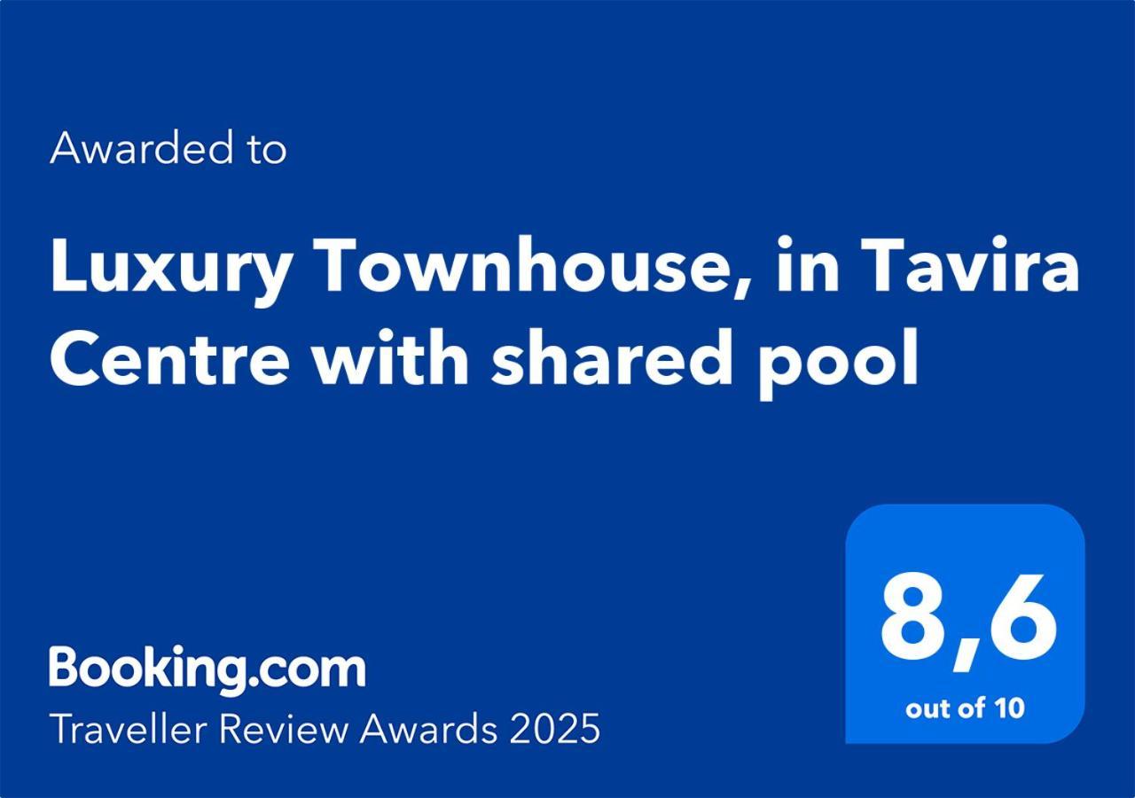 Villa Luxury Townhouse, In Tavira Centre With Shared Pool Exterior foto